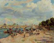 阿曼 吉约曼 : The Seine at Charenton